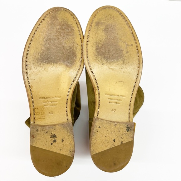 ÉTOILE ISABEL MARANT CHRISSY SUEDE RIDING BOOTS - Picture 8 of 10